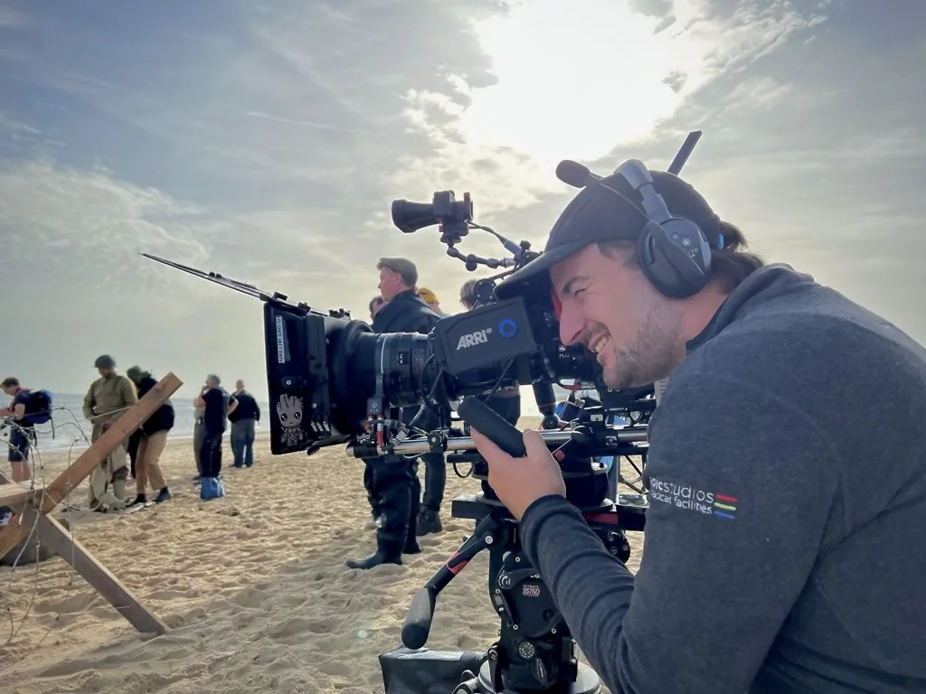 behind the scenes photograph